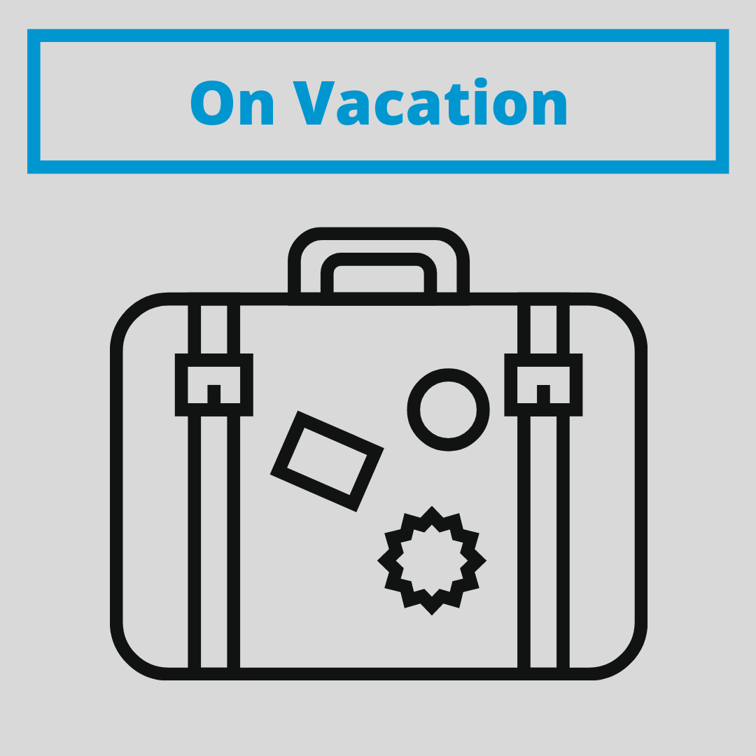 On Vacation Graphic